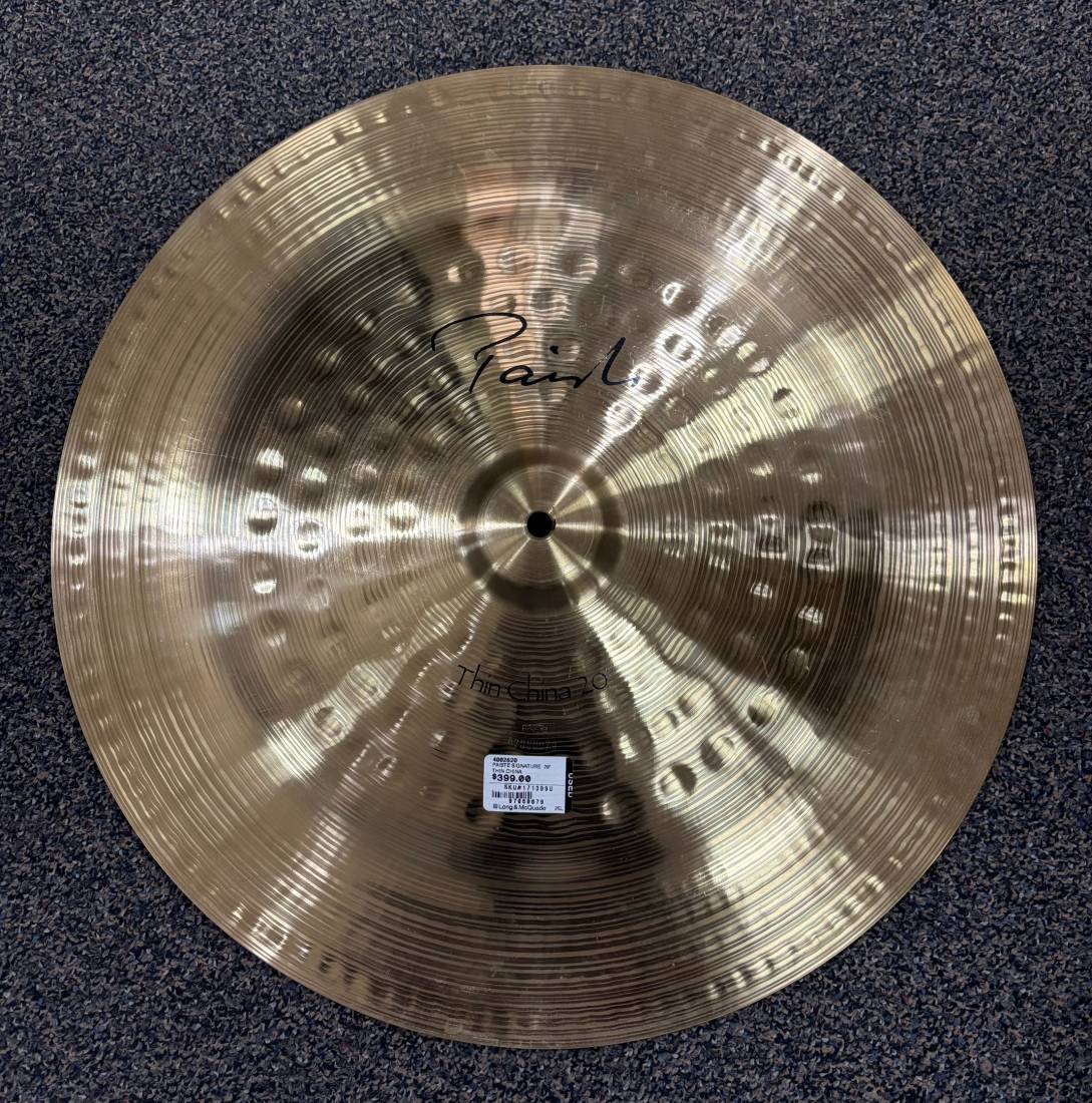 Gear Hunter | Paiste Signature 20 Thin China