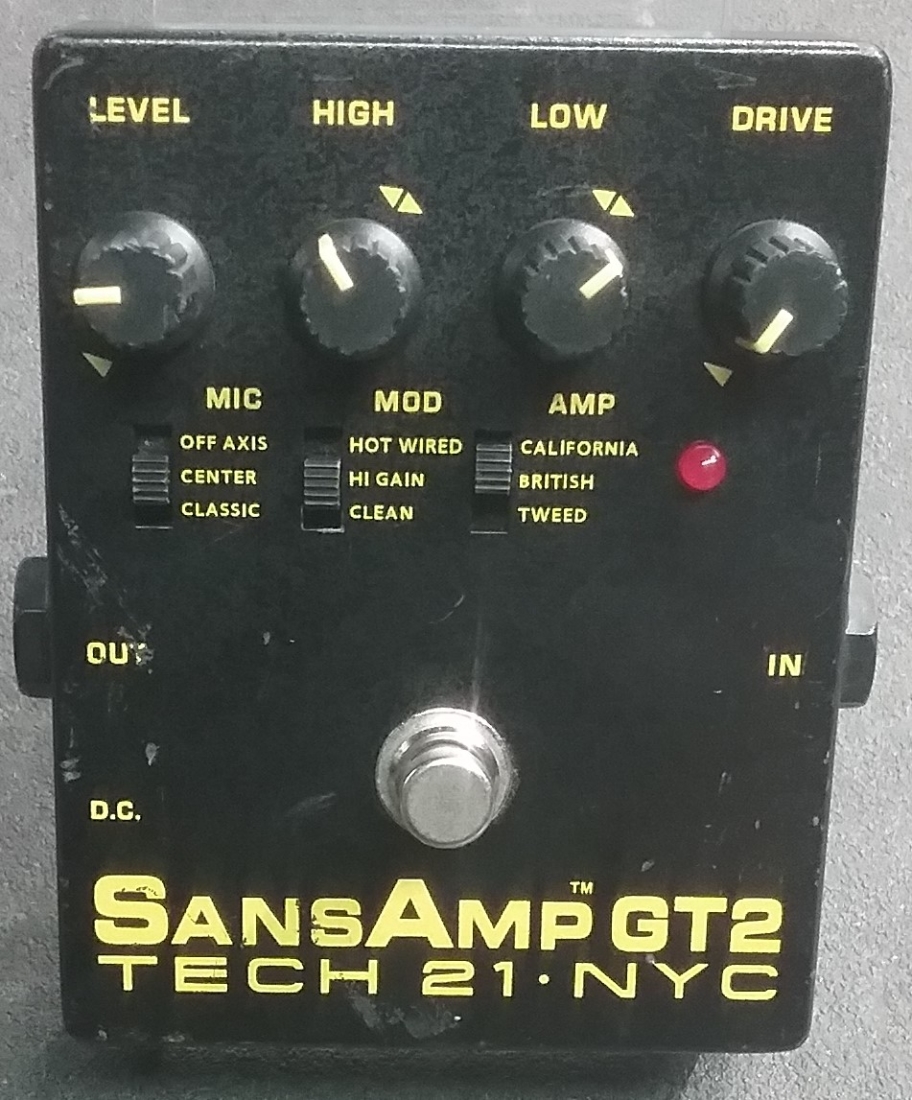 Gear Hunter Tech 21 GT2 Amp Emulator Pedal