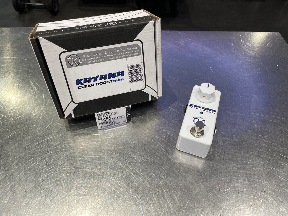 Gear Hunter | Keeley - Mini Katana Clean Boost Pedal