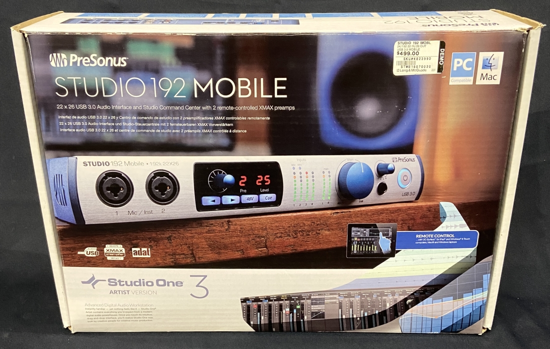 Gear Hunter | PreSonus - STUDIO 192 Mobile