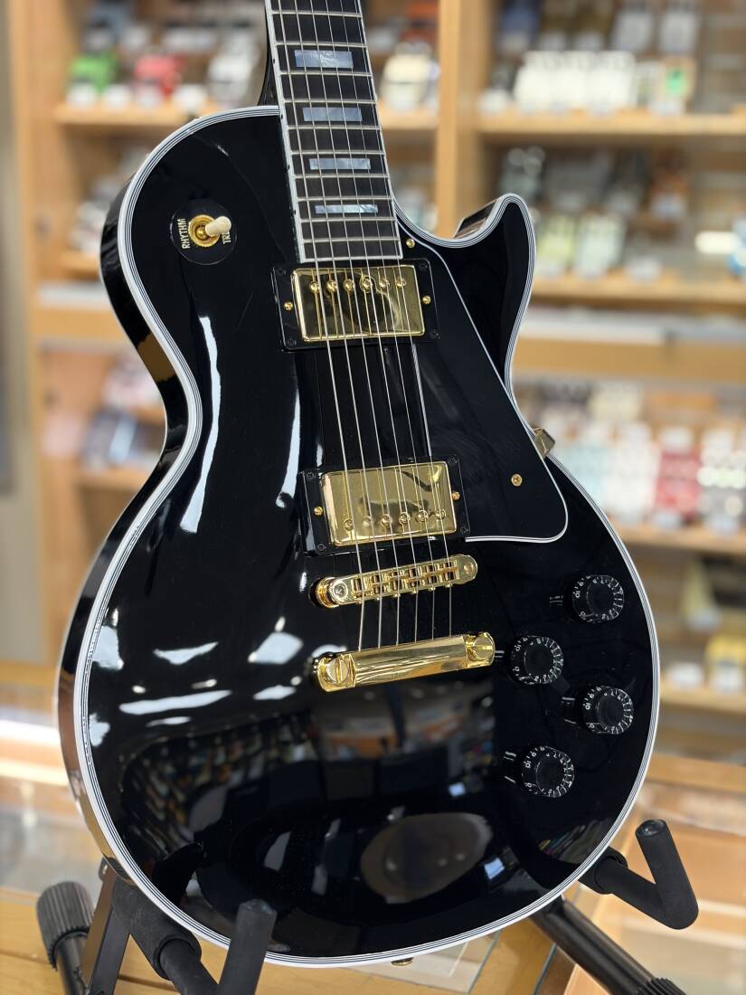 Gear Hunter | Gibson Custom Shop - GIBSON LP CUSTOM EBFB EBONY