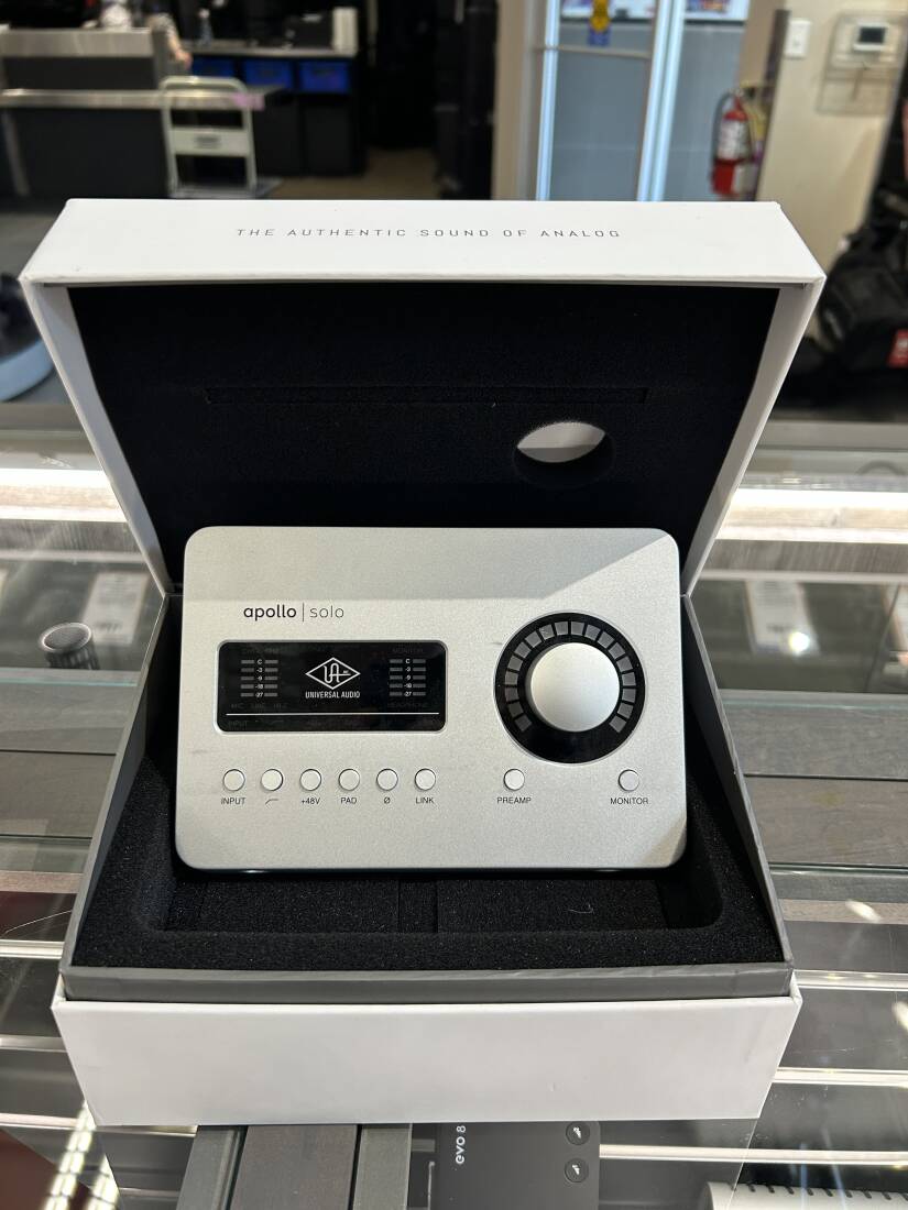 Universal Audio - Apollo Solo Thunderbolt 3 Audio Interface