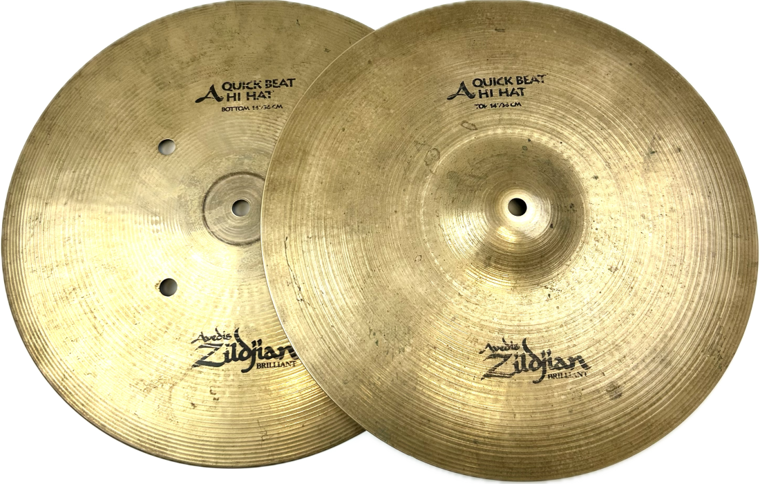 パーカッション・打楽器 Zil. Quick Beat 14 Hi Hat Pair Amazon.com: Avedis Zildjian Company Quick Beat 14-inch Hi