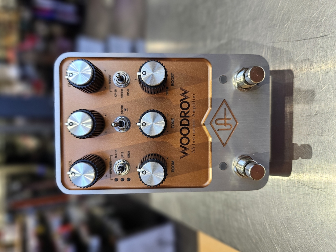 【Universal Audio / UAFX】 Woodrow Review: Universal Audio UAFX Woodrow '55 – all the 'cooking tweed