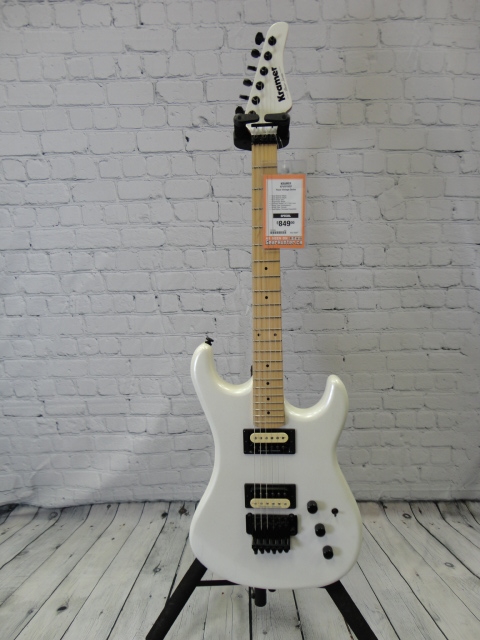Kramer Pacer Vintage パールホワイト　新品 Kramer Pacer Vintage Electric Guitar - Pearl White | Sweetwater