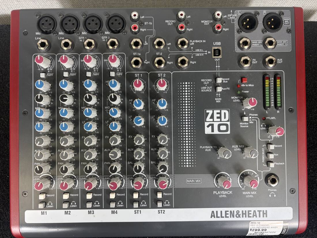 Gear Hunter | Allen & Heath - ZED-10