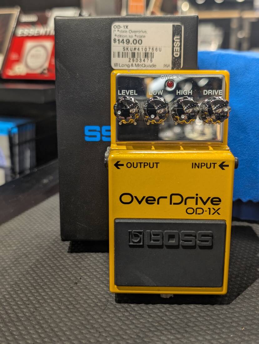 ギター BOSS OverDrive OD-1X Amazon.com: BOSS OD-1X 