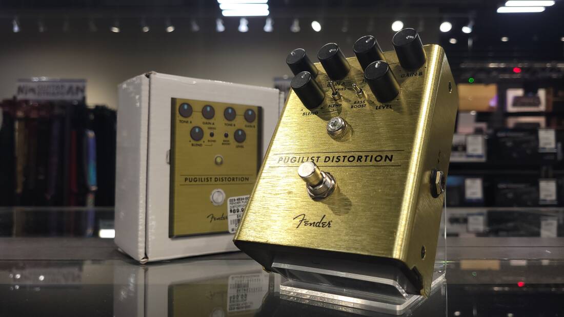 Fender Pugilist Distorsion Overdrive/distortion/fuzz effectpedaal