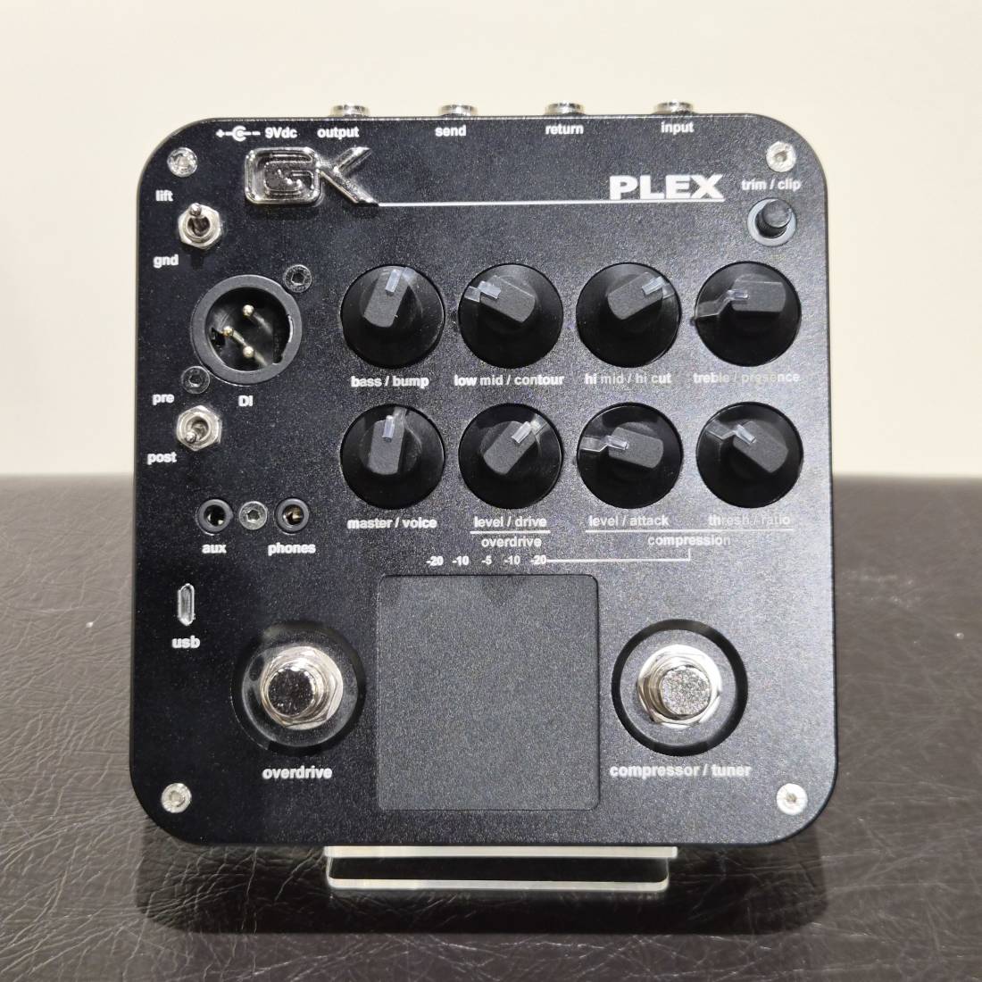 ベース GALLIEN-KRUEGER PLEX Gallien-Krueger PLEX Bass Preamp Pedal | Sweetwater