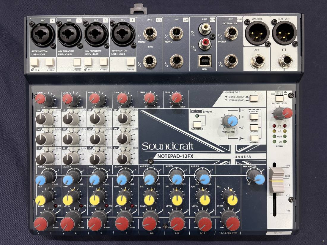 Gear Hunter | Soundcraft - NOTEPAD-12FX