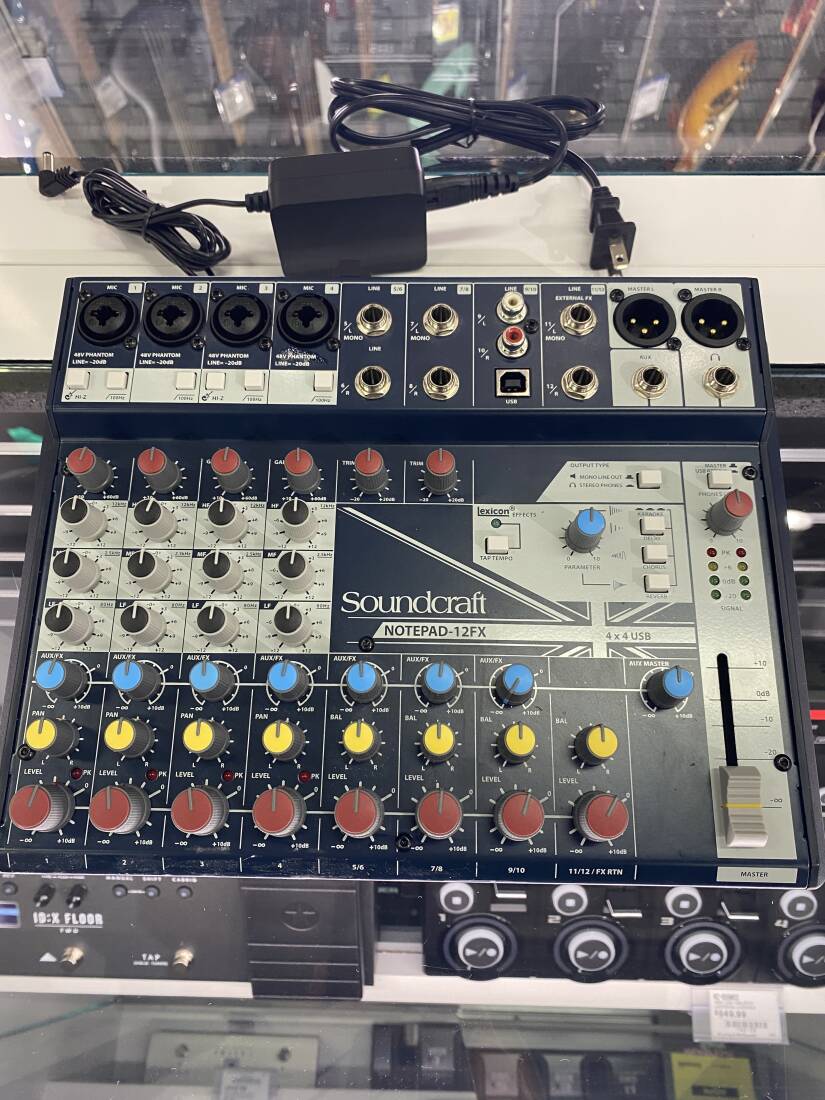 Gear Hunter | Soundcraft - NOTEPAD-12FX