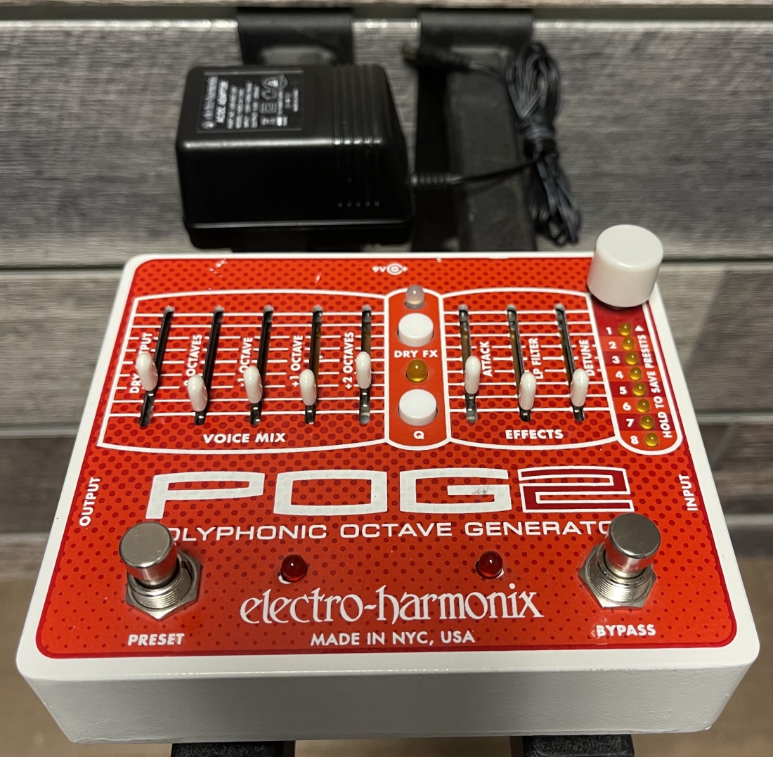 electro-harmonix POG 2 オクターバー - ギター