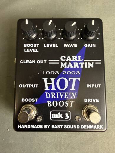 Gear Hunter | Carl Martin Hot Drive N Boost MK3