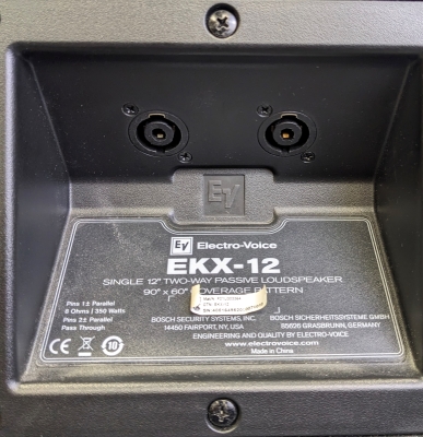 Store Special Product - Electro-Voice - EKX-12