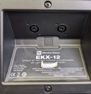 Electro-Voice - EKX-12 2