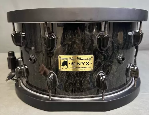 Mapex 14 X 8 Black Panther Ralph Peterson Onyx Snare Drum Limited Edition