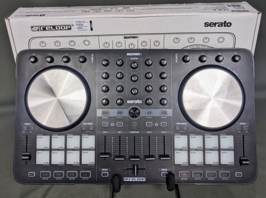 Reloop - Beatmix 4 MK2 4-Deck Serato Performance Pad DJ Controller