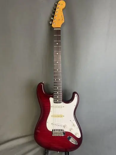 Fender Strat ST62 Crimson Photo Flame (1993)