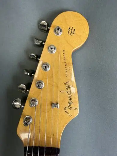 Fender Strat ST62 Crimson Photo Flame (1993) 2