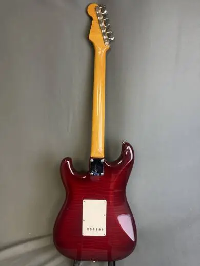Fender Strat ST62 Crimson Photo Flame (1993) 2