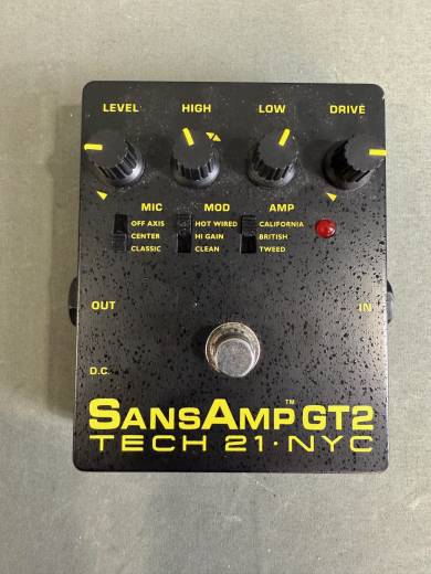 ギター SANSAMP GT-2 Tech 21 SansAmp GT2 Guitar Amp Modeling Pedal - Perfect Circuit