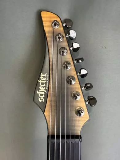 SCHECTER BANSHEE MACH-7  FALLOUT BURST FINISH 2