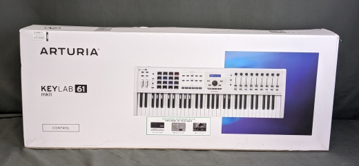 Arturia KeyLab MKII 61 Professional Keyboard Controller And