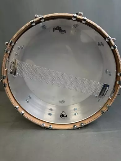 PACIFIC DRUMS Concept Select 6.5x14'' Snare - 3mm Aluminum with Walnut Wood Hoops 3