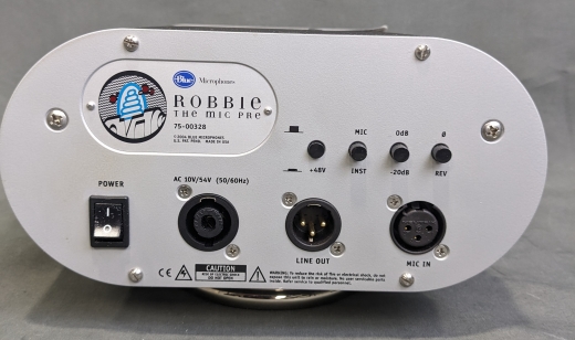 Blue Microphones Robbie The Mic Pre - Class-A Microphone And