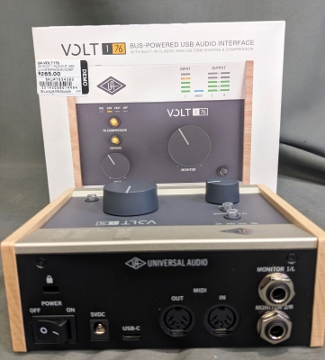 Universal Audio Volt 176 USB Interface With Compressor