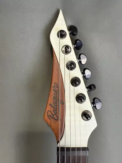 Balaguer Guitars Diablo Standard Satin Trans White 3