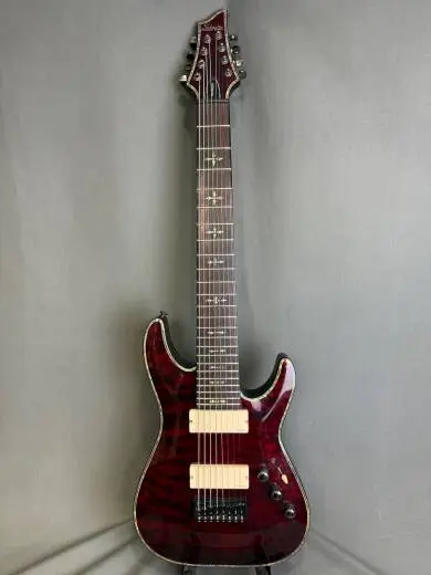 Schecter Hellraiser C-8 8-String Electric Guitar - Black Cherry