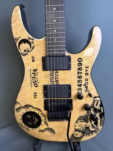 ESP LTD KIRK HAMMETT NATURAL OUIJA 2