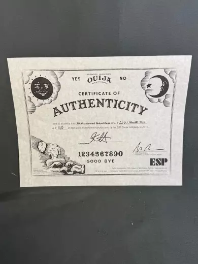 ESP LTD KIRK HAMMETT NATURAL OUIJA 2