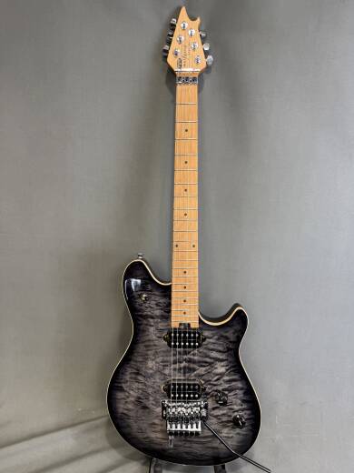 EVH Wolfgang Special QM, Baked Maple Fingerboard - Charcoal Burst