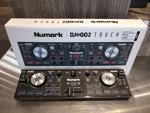 Numark DJ2GO2 Touch Pocket DJ Controller With Capacitive Touch Jog 