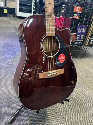 Fender CD-60SCE Dreadnought, Walnut Fingerboard - All