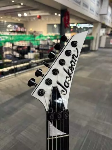 JACKSON MIJ RR24 WHITE W/ BLK BEVELS 2