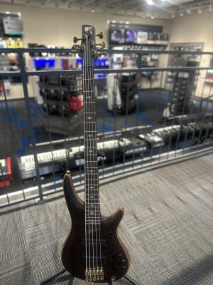 Ibanez SR Prestige 5-String Electric Bass - Oiled Finish