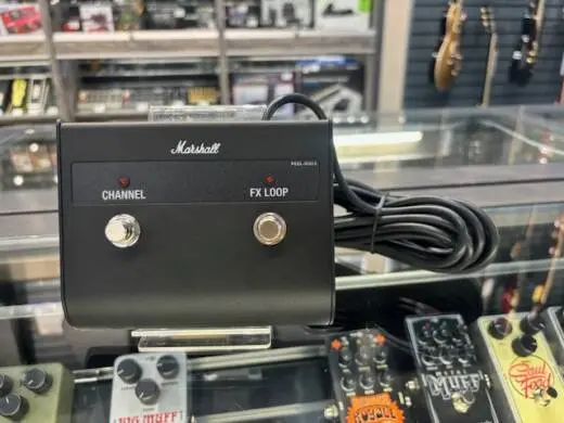 MARSHALL FOOTSWITCH 2WAY LATCHING W/LED