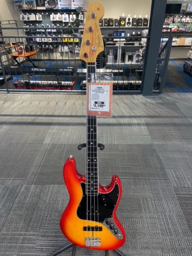 FENDER RARITIES FLAME ASH TOP JAZZ BASS