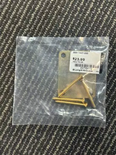 FENDER PLATE NECK PLAIN GOLD