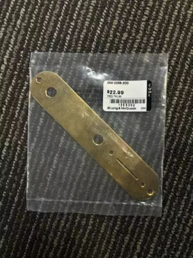 FENDER CONTROL PLATE TELECASTER GOLD