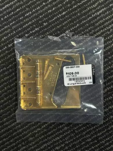 FENDER AM SRS TELE BRIDGE GOLD