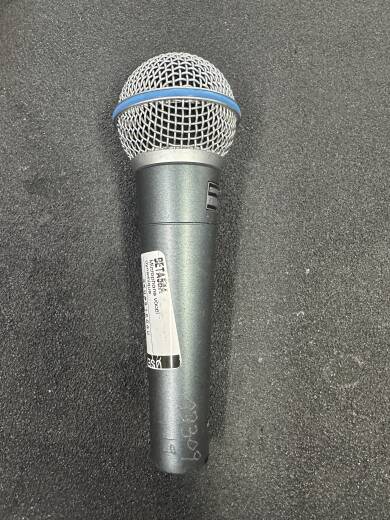 Shure Beta 58A Supercardioid Dynamic Vocal Mic