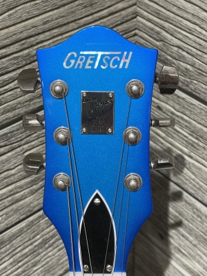 GRETSCH G6120T BRIAN SETZER NASHVILLE BLUE BURST 2