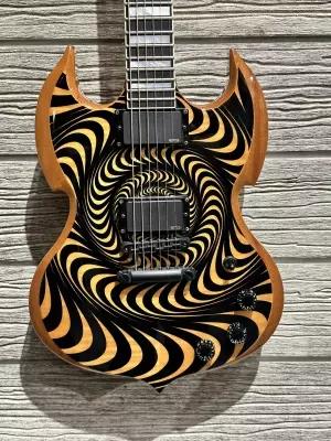 SCHECTER WYLDE BARBARIAN RAW PSYC BULLSEYE