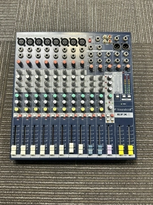 SOUNDCRAFT 8+2 CH. MIXER W/ LEXICON FX