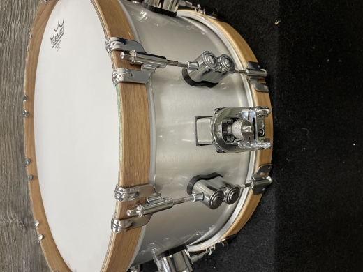 Store Special Product - Pacific Drums - CONCEPT ALUMINUM 6.5X14\"SD W/WOOD HOOPS
