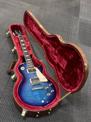 GIBSON LP CLASSIC PLUS AAA -BLUEBERRY BURST 2